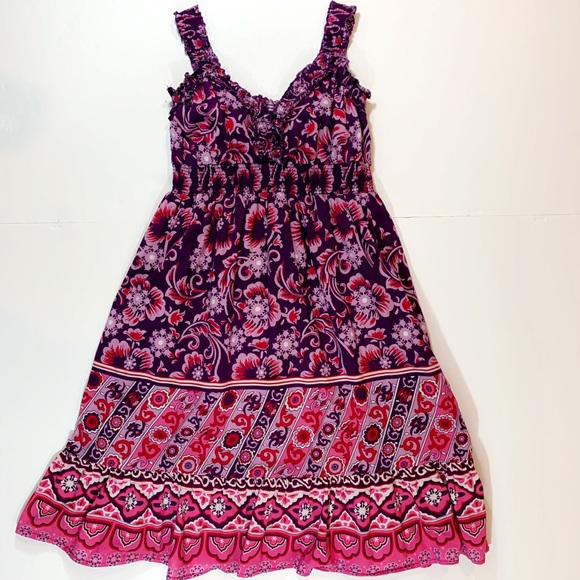 paisley summer dress